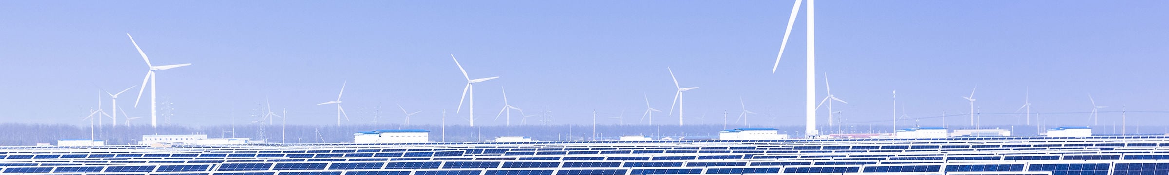 Wind and solar park